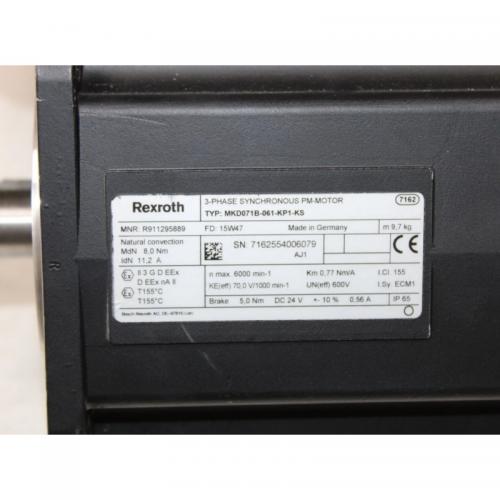New and Original Bosch Rexroth MKD071B-061-KP1-KS Servo Motor
